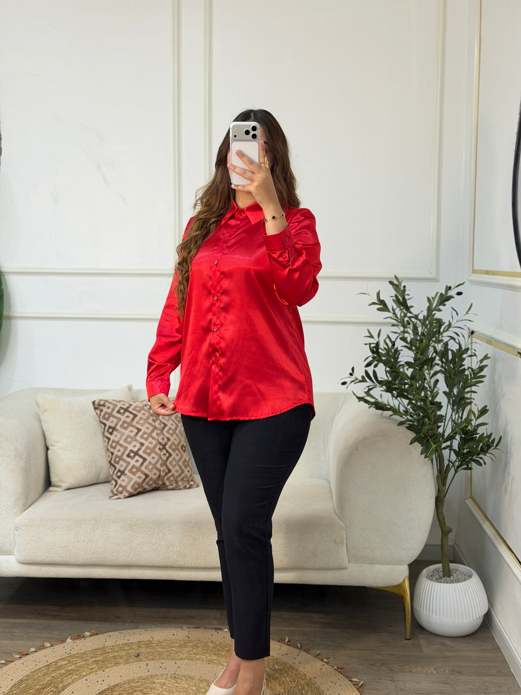 Chemise Satin Rêve – Amaanii Collection