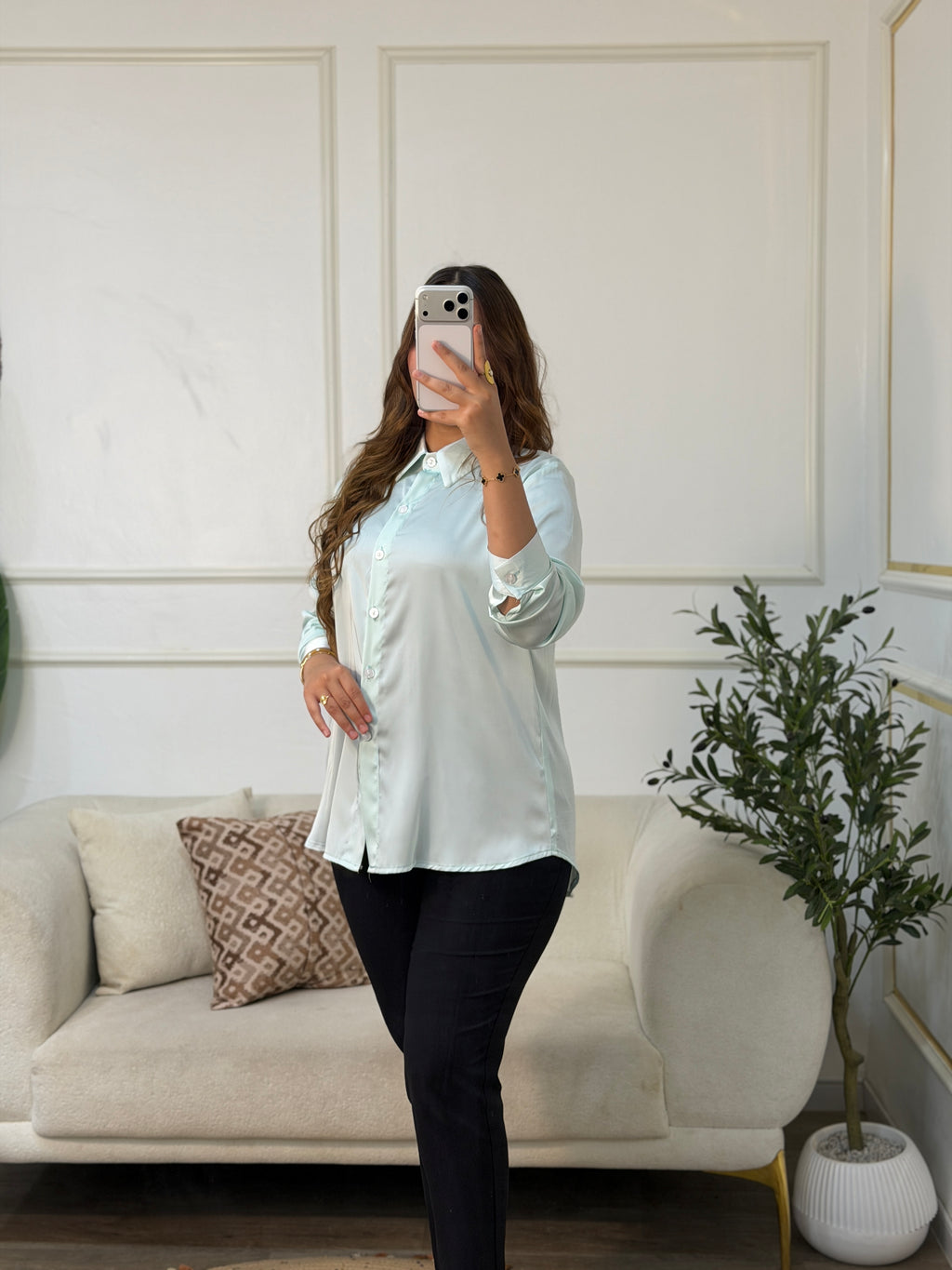 Chemise Satin Rêve – Amaanii Collection