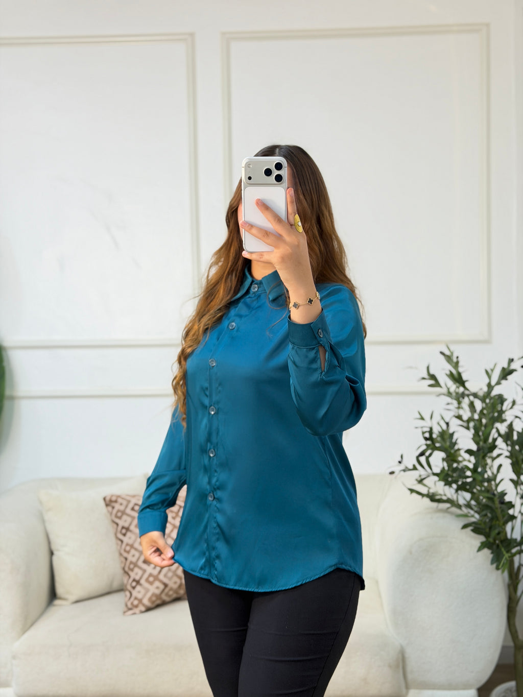 Chemise Satin Rêve – Amaanii Collection