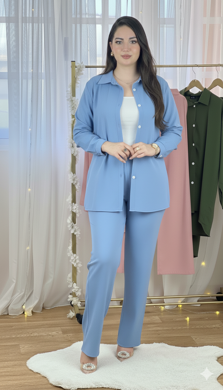 ENSEMBLE EN 100% LINE ROYALE