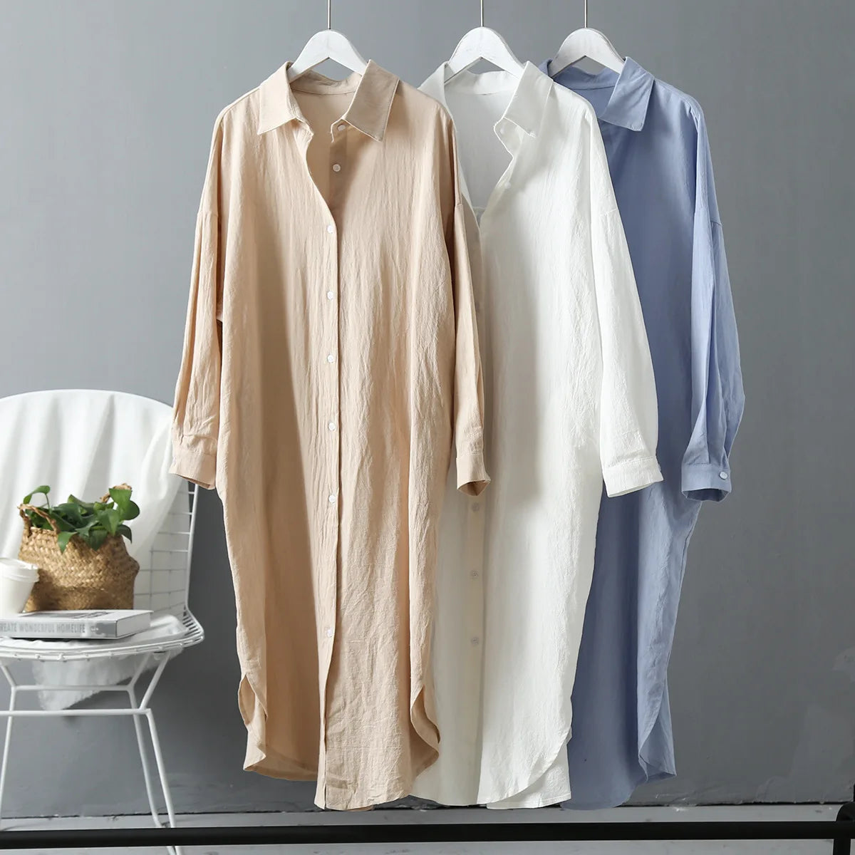 Chemise-Robe Essentielle